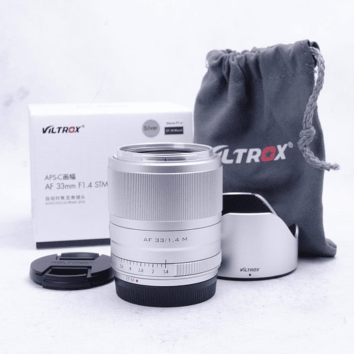 Viltrox AF 33mm f/1.4 M para Canon EF-M (Silver) - Usado 5