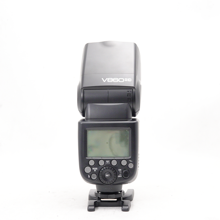 KIT Flash Godox V860II TTL a batería + Trigger Transmisor Godox X-PROc PARA CANON - USADO 4