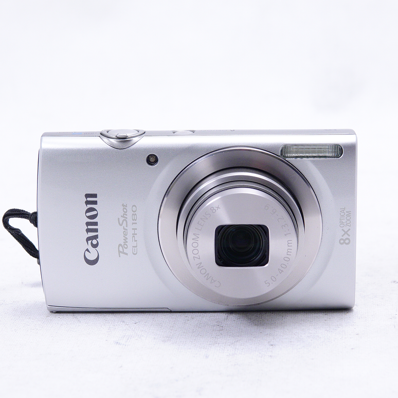 Canon PowerShot ELPH 180 Digital Camera (Silver) - Usado 2