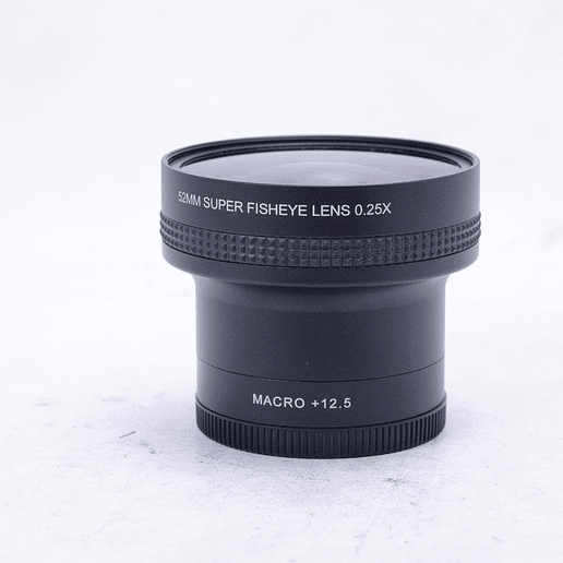 Lentilla 52mm macro +12.5 mas slim super fisheye 0.25x - Usado 1