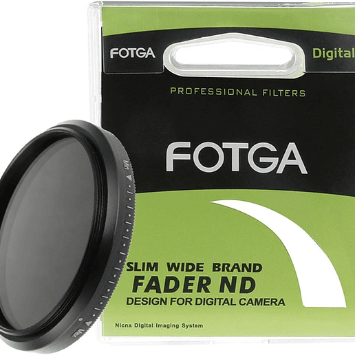 Filtro 52mm Fotga Slim Fader Variable Ajustable ND2 a ND400 - Usado 1