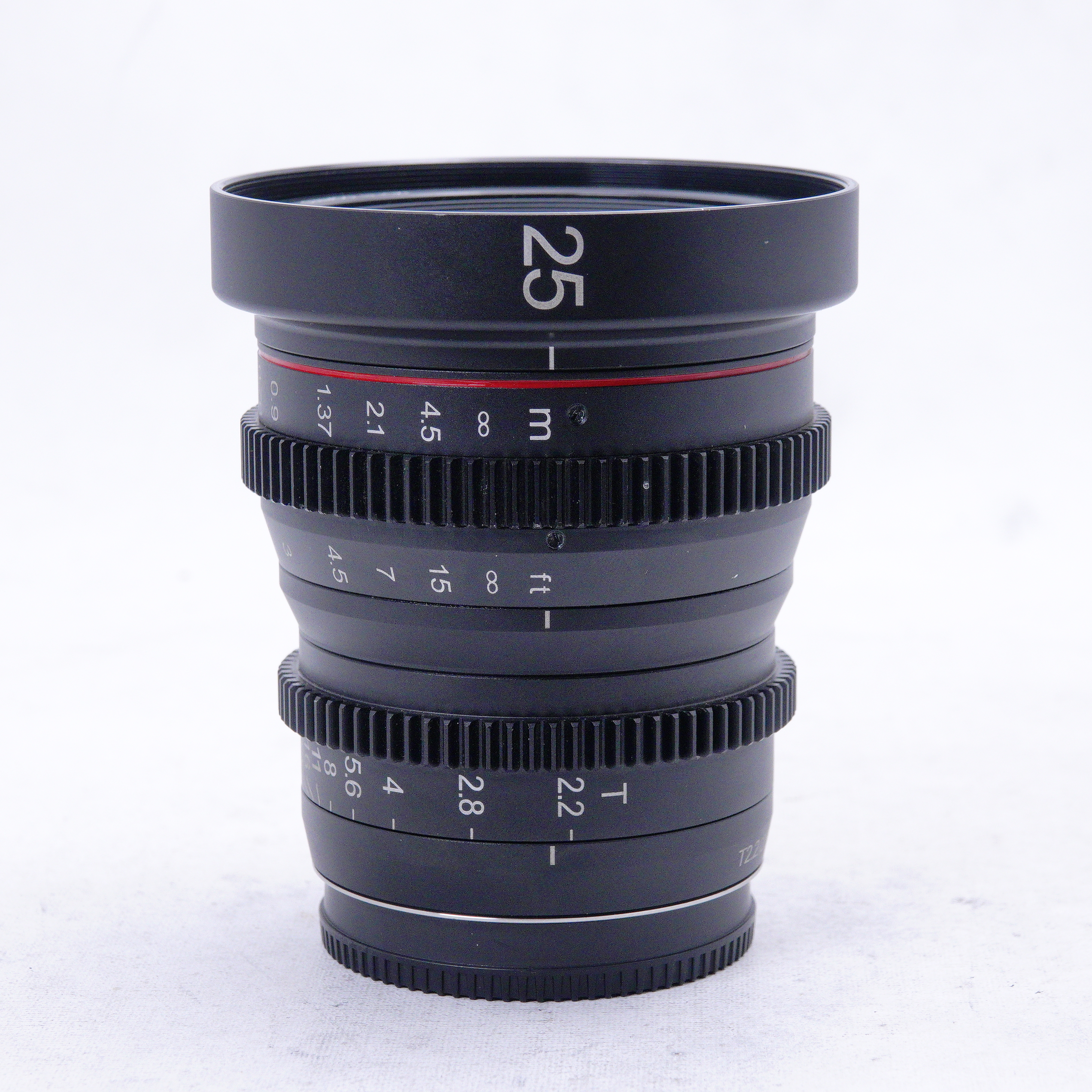 Meike 25mm T2.2 Manual Focus Cinema Lens (M4/3 Mount) - Usado