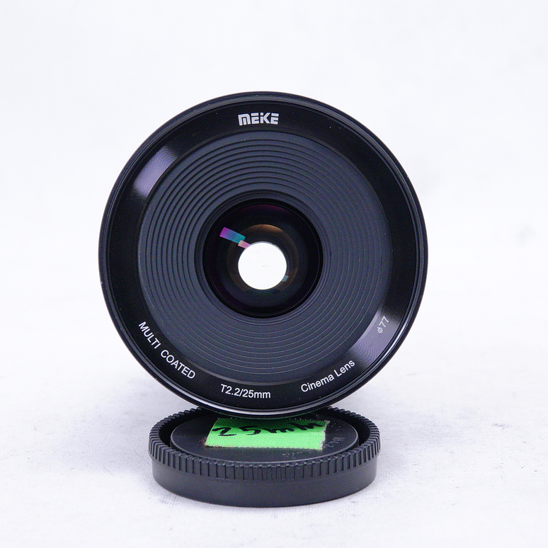 Meike 25mm T2.2 Manual Focus Cinema Lens (M4/3 Mount) - Usado 6