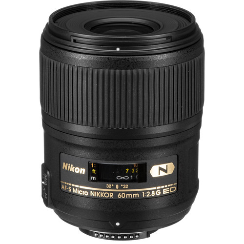 Nikon ニコン AF MICRO 60mm F2.8◆5337 Lente Nikon AF-S Micro NIKKOR 60mm f2.8G ED - Usado