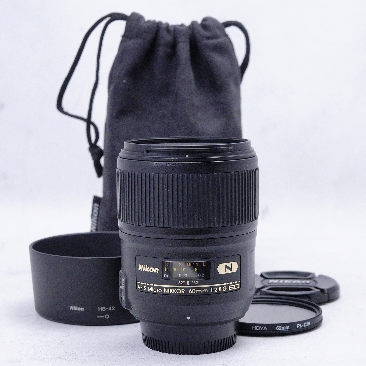 ■ほぼ新品■AF-S Micro NIKKOR 60mm f/2.8G ED Amazon | Nikon 単焦点マイクロレンズ AF-S Micro 60mm f/2.8G ED フル