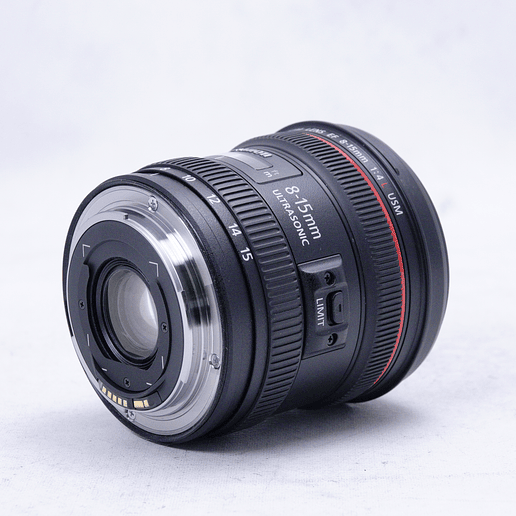 Canon EF 8-15mm f4L Fisheye USM - Usado 4