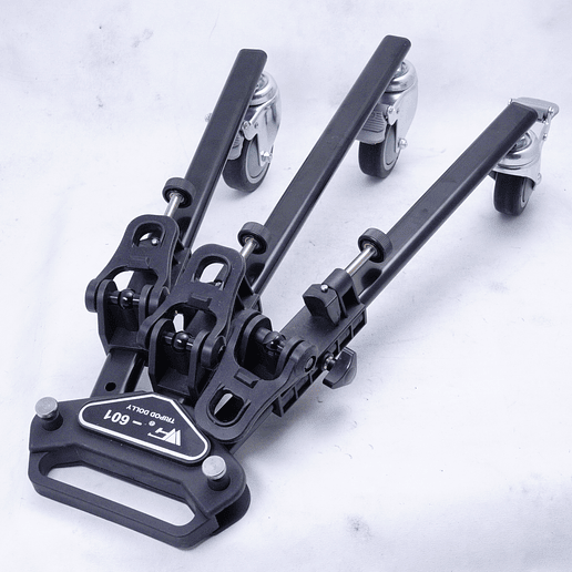 Weifeng W-601 Dolly Ruedas Compatibles Con Trípodes Patas Redondas o Doble Clavo - Usado 3