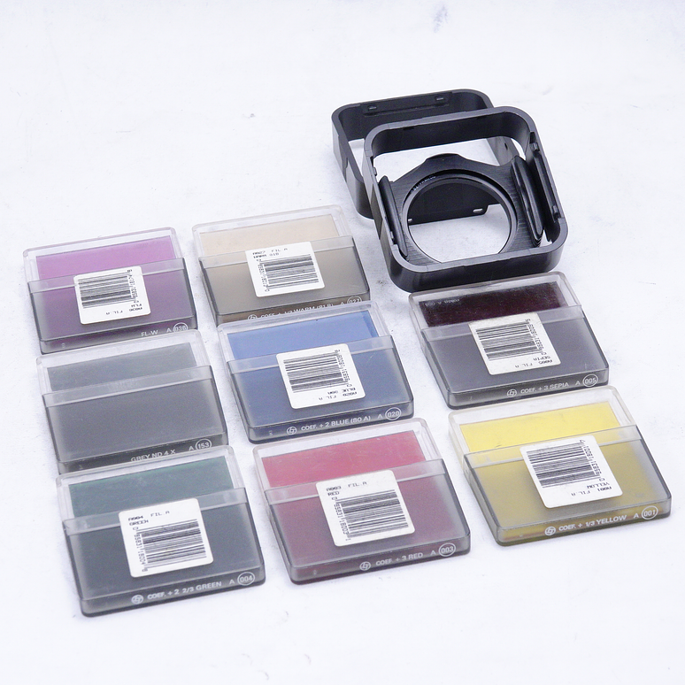 Filtros Cokin cuadrados con adaptador y anillo de 52mm (Filter System Cromofilter SA Made in France) - Usado 2