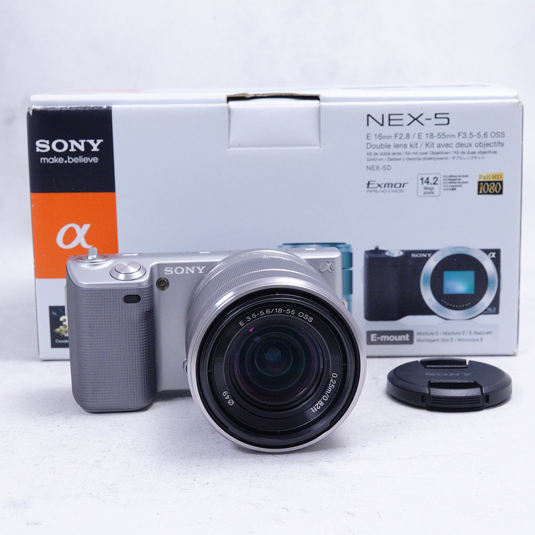Sony NEX 5 con lente 18-55mm kit - Usado  7