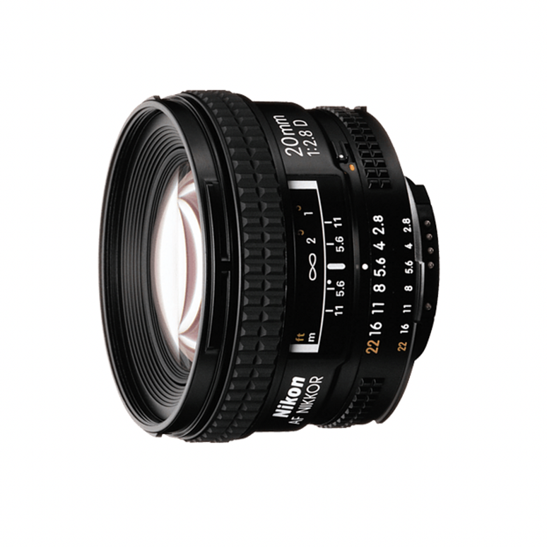 Lente AF Nikkor 20mm f/2.8D - Usado 1