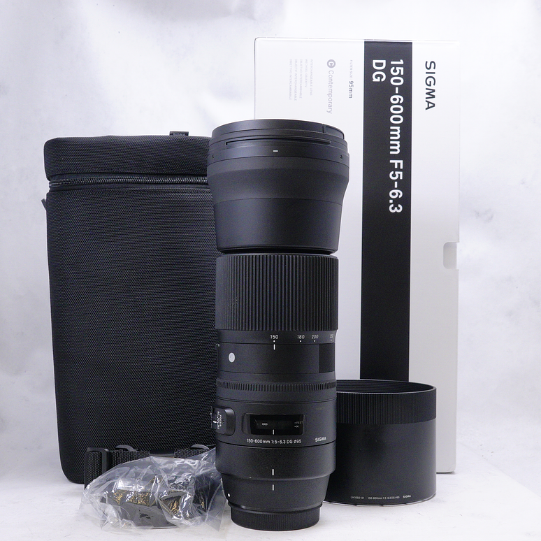 Sigma 150-600mm f/5-6.3 DG OS HSM Contemporary para Canon EF - Usado 8