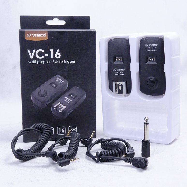 Trigger Transmisor + Receptor Visico VC-16 Canon - Usado 2