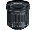 Lente Canon EF-S 10-18mm 4.5-5.6 IS STM - Usado