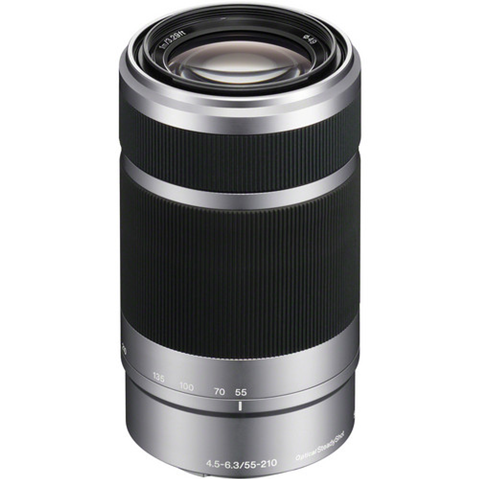Sony E 55-210mm f/4.5-6.3 OSS (silver) - Usado