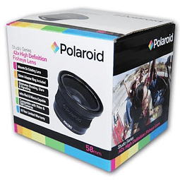 Polaroid Lentilla .42x HD Fisheye con Macro 58mm - Usado