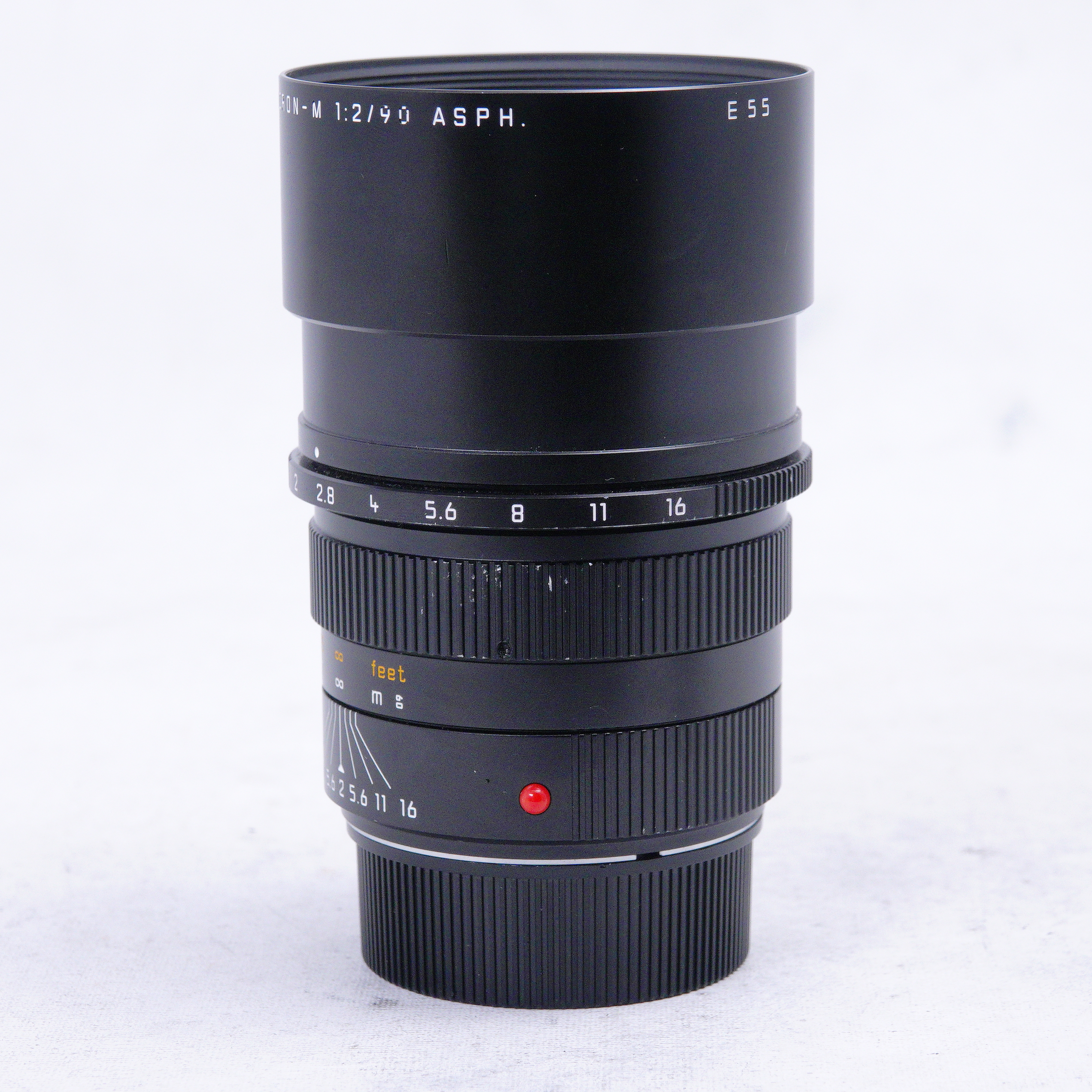 Leica APO-Summicron-M 90mm f/2 ASPH con filtro Leica ESS UV a 11 - Usado