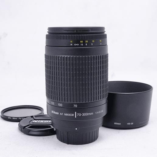 Nikon AF Zoom-NIKKOR 70-300mm f/4-5.6G - Usado 5