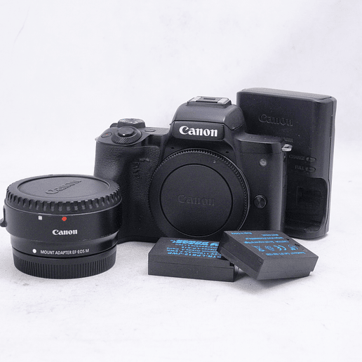 Canon EOS M50 con adaptador - Usado 6