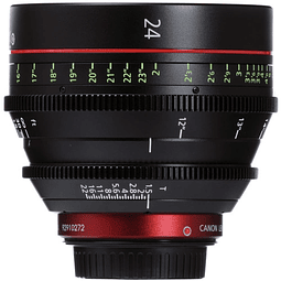 Lente Canon CN-E de 24 mm T1.5 L F Cinema Prime (montura EF) - Usado