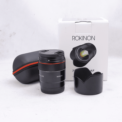 Rokinon 75mm F/1.8 AF E mount - Usado 6