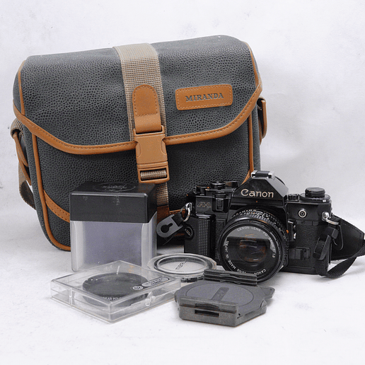 CANON A1 con lente 50MM F1.8 FD - Usado 5