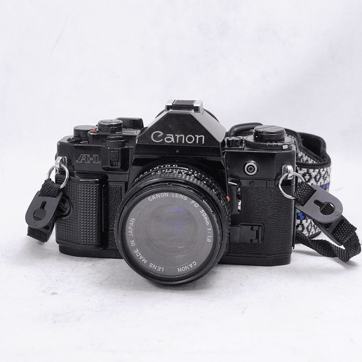 CANON A1 con lente 50MM F1.8 FD - Usado 1