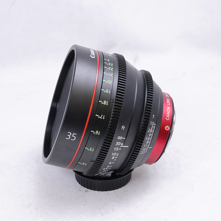 Canon CN-E 35mm T1.5 L F Cinema Prime Lens EF - Usado 3