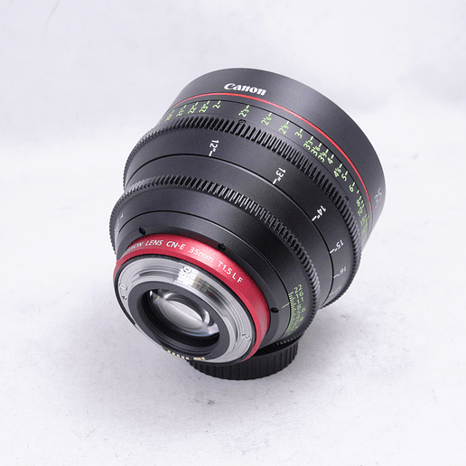 Canon CN-E 35mm T1.5 L F Cinema Prime Lens EF - Usado 5