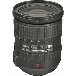 Nikon AF-S NIKKOR 18-200mm f/3.5-5.6 G ED VR DX - Usado