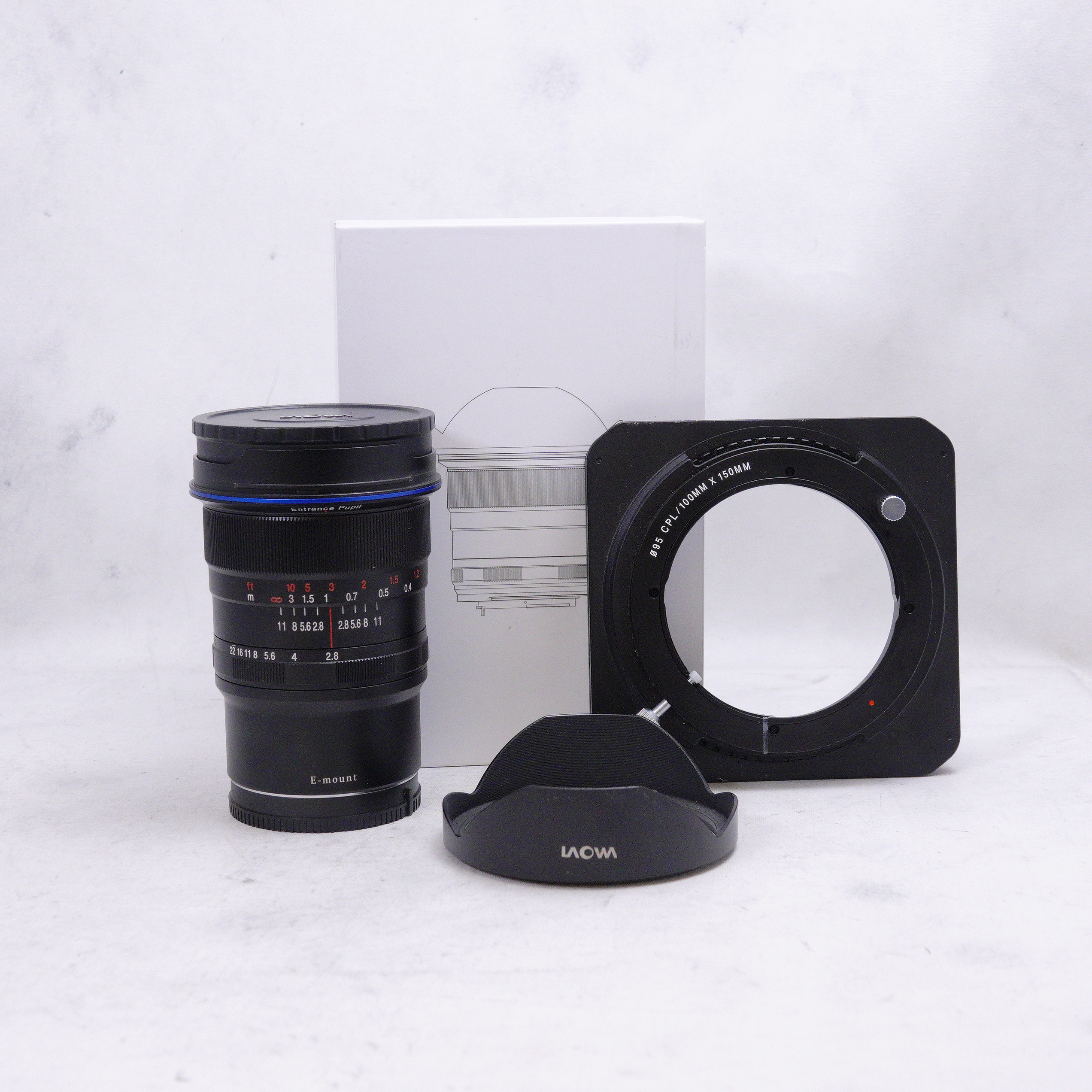 Lente Venus Optics Laowa 12mm f/2.8 Zero-D para Sony E - Usado