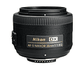 Lente Nikon AF-S NIKKOR 35mm f/1.8G - Usado