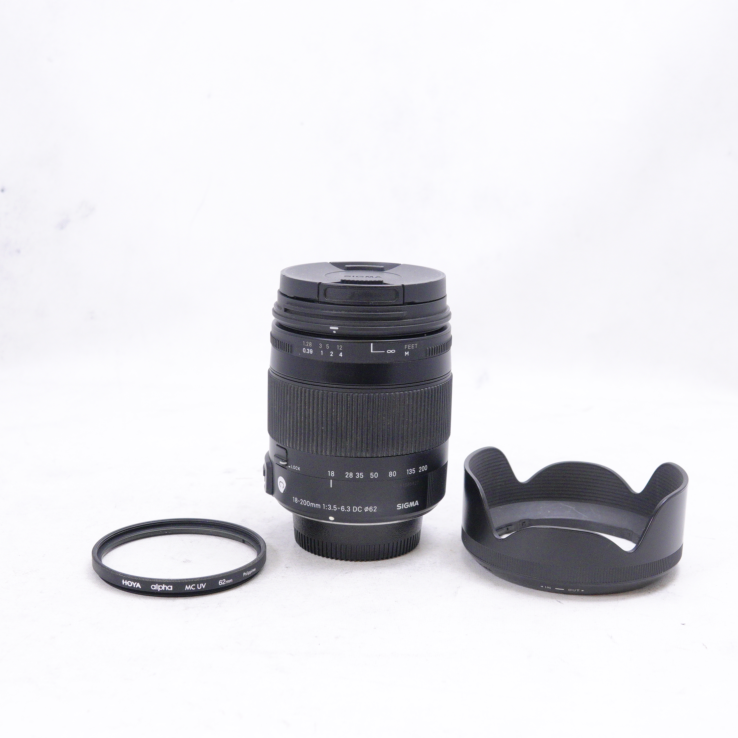 Sigma 18-200mm f/3.5-6.3 DC Macro OS HSM para Nikon - Usado
