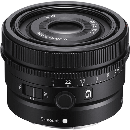 Lente Sony 40mm F2.5 G - Usado 1