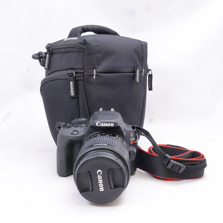 Canon EOS Rebel SL1 DSLR Camera with 18-55mm Lens (Black) - Usado  6