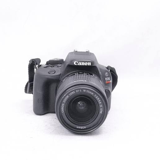 Canon EOS Rebel SL1 DSLR Camera with 18-55mm Lens (Black) - Usado  2