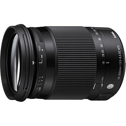 Lente contemporánea Sigma 18-300mm f/3.5-6.3 DC Macro OS HSM para Nikon F - Usado