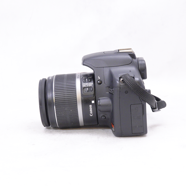 cámara réflex digital Canon EOS Rebel T1i  con lente EF-S 18-55mm f/3.5-5.6 IS - Usado 3