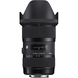 Lente Sigma 18-35mm f/1.8 DC HSM Art para Nikon - Usado