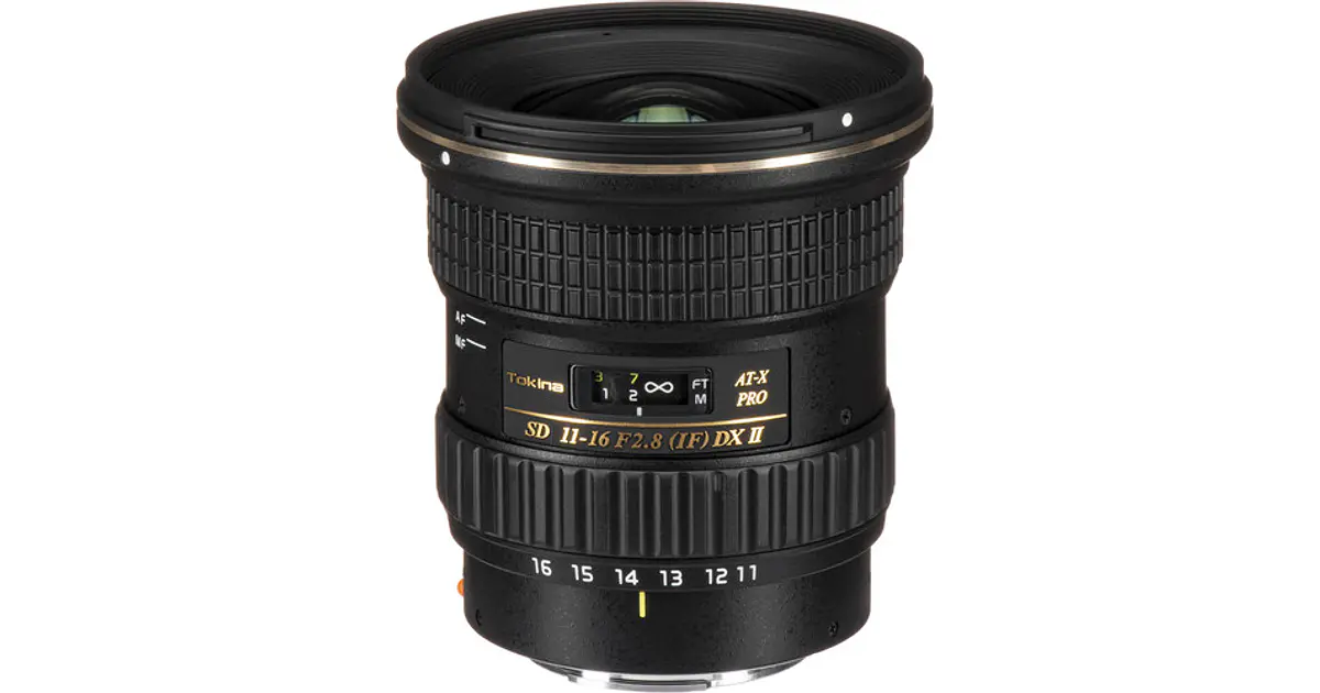 Tokina AT-X PRO DX-II 11-16mm f/2.8 para Nikon - Usado