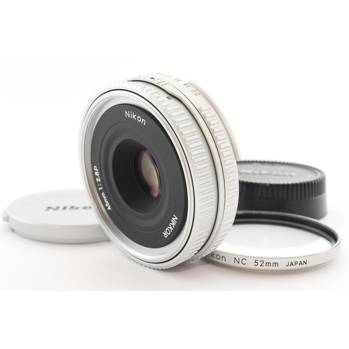 ニコン Ai-S NIKKOR 45mm F2.8 P シルバー 1200?1713390040