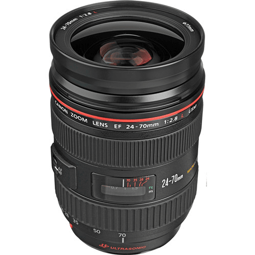 Canon EF 24-70mm f/2.8L USM 1  (con error 1) - USADO 1