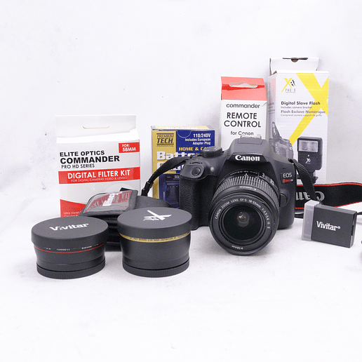 Canon T6 Kit con Accesorios - Usado 9