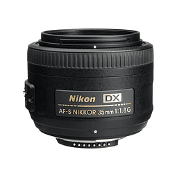 Lente Nikon AF-S DX NIKKOR 35mm f/1.8G - Usado