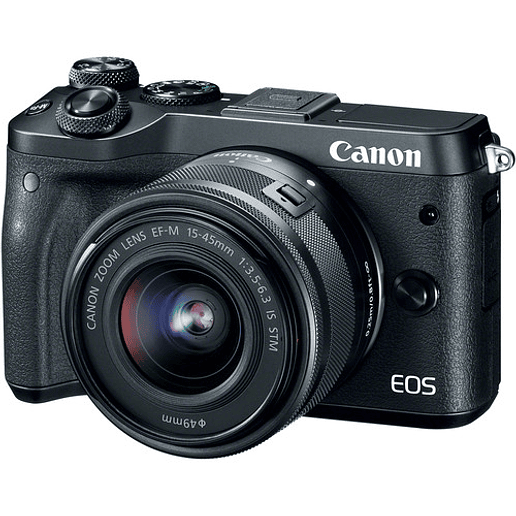 Canon EOS M6 con lente de 15-45 mm - Usado 1