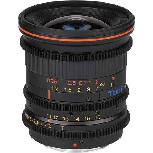 Lente TOKINA 11-16mm T3 CINEMA para M43  - Usado 1