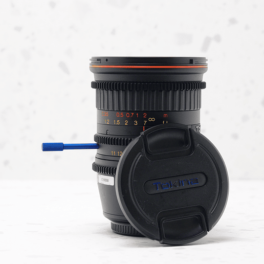 Lente TOKINA 11-16mm T3 CINEMA para M43  - Usado 2