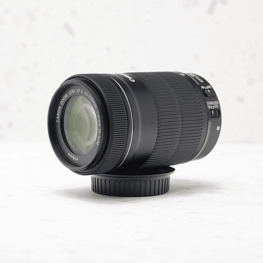 Canon EF-S 55-250mm f/4-5.6 IS STM - USADO 6