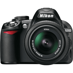 Nikon D3100 con lente 18-55mm y grip - Usado