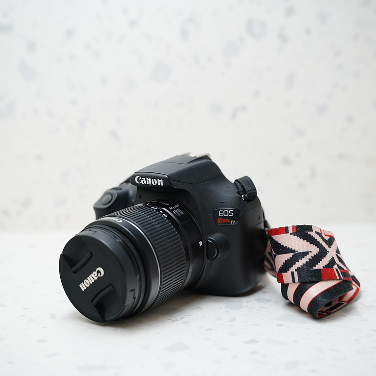  Canon Rebel T7 con lente de 18-55 mm - Usado 2