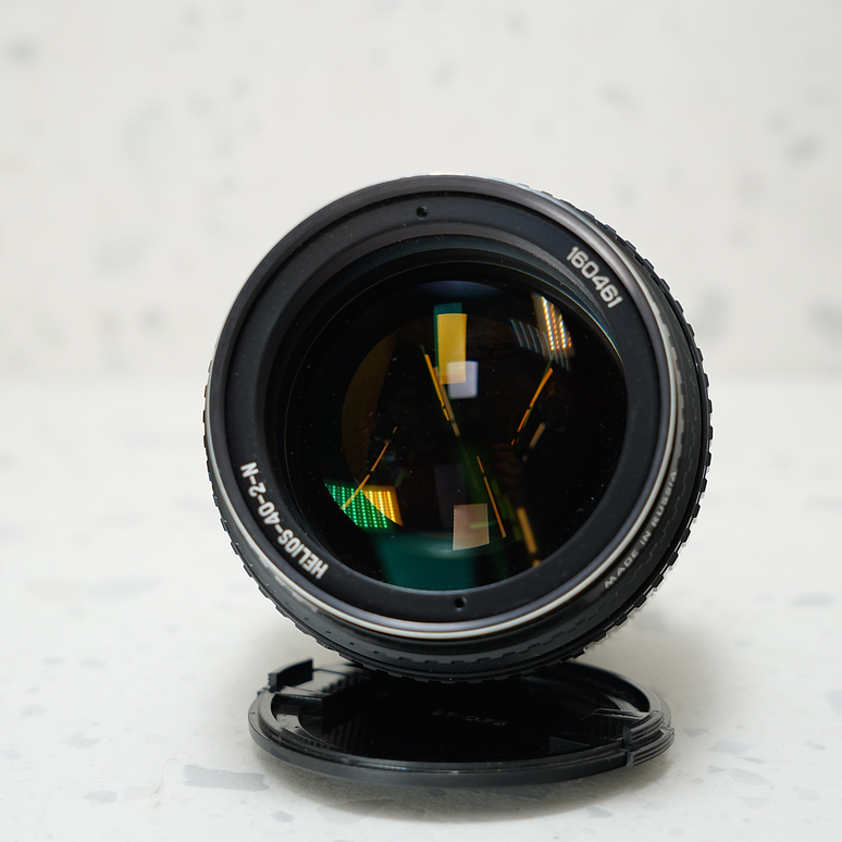 Lente Zenit Helios-40-2 85mm f/1.5 Nikon F - Usado 4